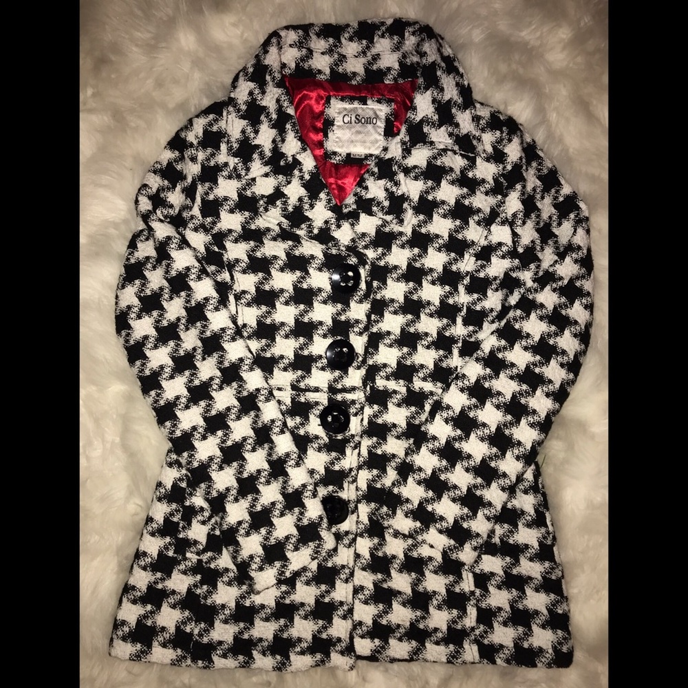 Ci Sono Peacoat with Satin Lining